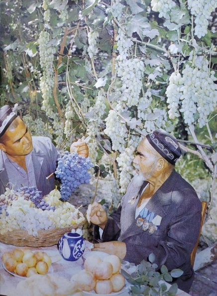 1955 Предпл Узбекистан Урожай Винограда