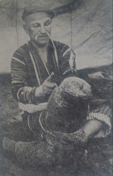 1958 Tashkent Khakim Karimovitch Zaripov - Circus Actor and Horse Rider
