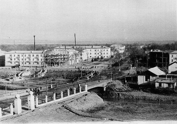 1960 Предпл Бохтар Бывший Курган-Тюбе Мост