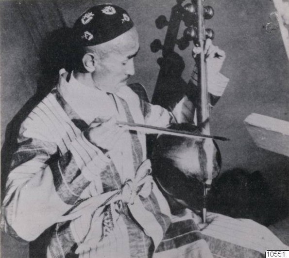1960 Предпл Бухара Узбексий Музыкант