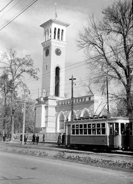 1960 Предпл Ташкент Куранты Трамвай