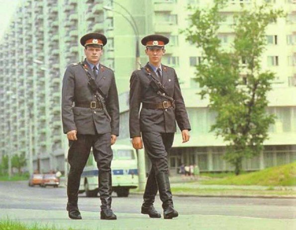 1968 Милиционеры на Улице