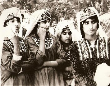 1970 Balochi Girls Turikmenistan