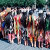1979 Москва Узбекские Девушки в Москве Фото Г Сталчерберга